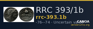 RRC 393/1b — CANOA
