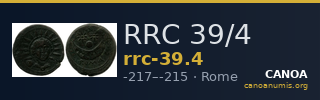 RRC 39/4 — CANOA
