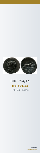 RRC 394/1a — CANOA