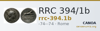 RRC 394/1b — CANOA
