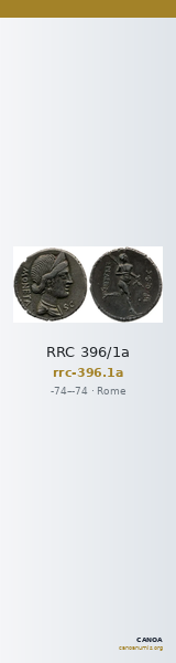 RRC 396/1a — CANOA