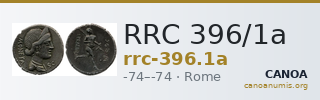 RRC 396/1a — CANOA