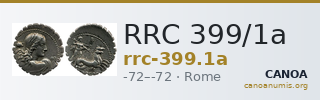 RRC 399/1a — CANOA