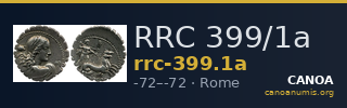 RRC 399/1a — CANOA