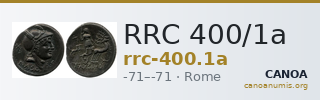 RRC 400/1a — CANOA