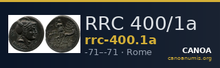 RRC 400/1a — CANOA