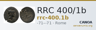 RRC 400/1b — CANOA