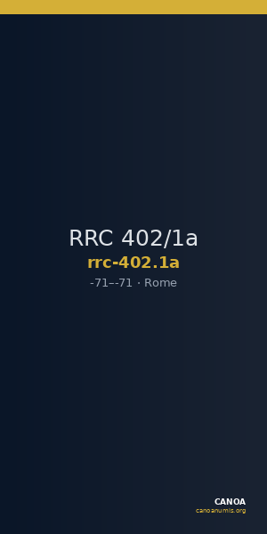 RRC 402/1a — CANOA