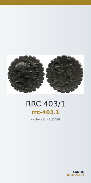 RRC 403/1 — CANOA