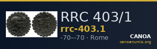 RRC 403/1 — CANOA