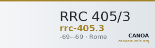 RRC 405/3 — CANOA