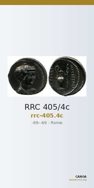 RRC 405/4c — CANOA