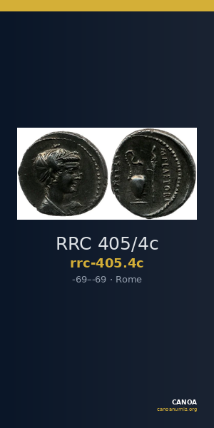 RRC 405/4c — CANOA