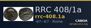 RRC 408/1a — CANOA