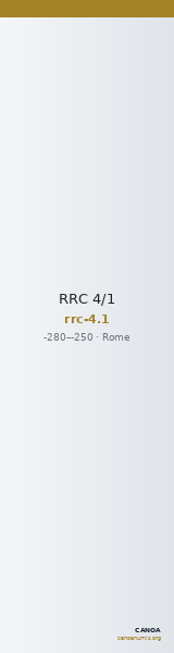 RRC 4/1 — CANOA