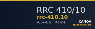 RRC 410/10 — CANOA