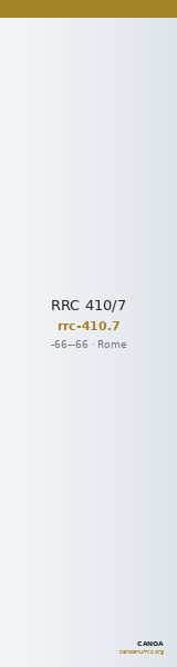 RRC 410/7 — CANOA
