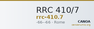 RRC 410/7 — CANOA