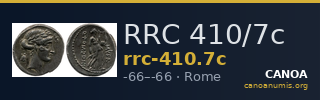 RRC 410/7c — CANOA