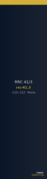 RRC 41/3 — CANOA