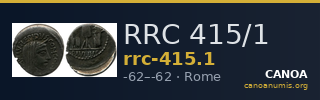RRC 415/1 — CANOA