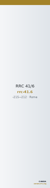 RRC 41/6 — CANOA