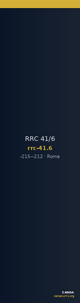 RRC 41/6 — CANOA