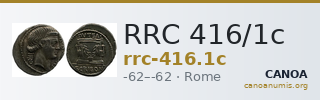 RRC 416/1c — CANOA