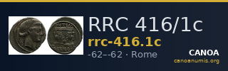 RRC 416/1c — CANOA