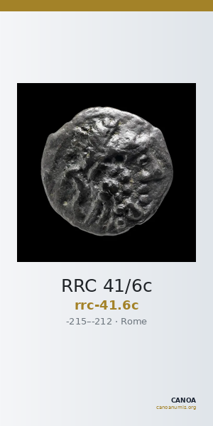 RRC 41/6c — CANOA
