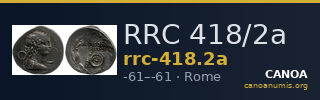 RRC 418/2a — CANOA