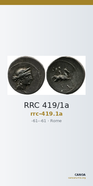 RRC 419/1a — CANOA