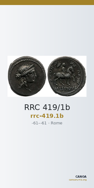 RRC 419/1b — CANOA