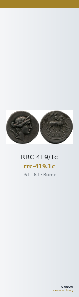 RRC 419/1c — CANOA