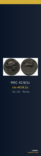 RRC 419/1c — CANOA