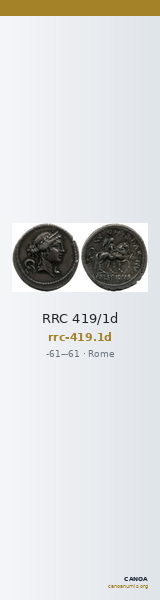 RRC 419/1d — CANOA