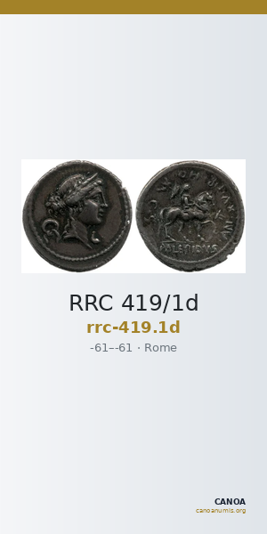 RRC 419/1d — CANOA