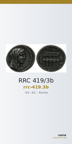 RRC 419/3b — CANOA