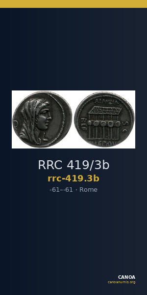 RRC 419/3b — CANOA