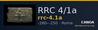 RRC 4/1a — CANOA