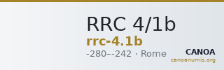 RRC 4/1b — CANOA