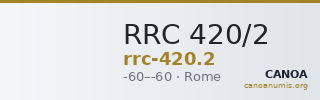 RRC 420/2 — CANOA