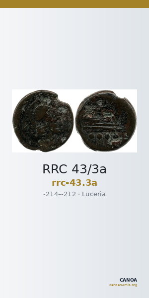 RRC 43/3a — CANOA