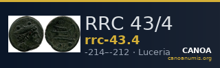 RRC 43/4 — CANOA