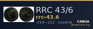 RRC 43/6 — CANOA