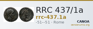 RRC 437/1a — CANOA