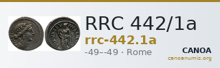 RRC 442/1a — CANOA