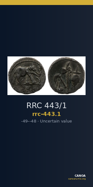 RRC 443/1 — CANOA