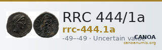 RRC 444/1a — CANOA