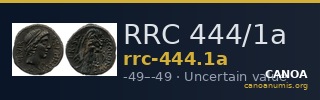 RRC 444/1a — CANOA